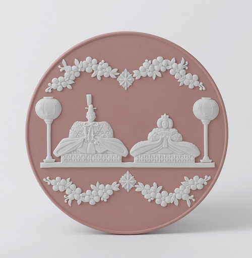 ウェッジウッド〉季節商品 雛ドール プラーク・雛ドール プレート